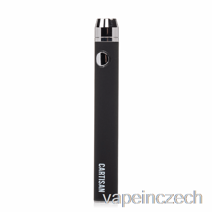 Cartisan Button Vv 900 510 Battery Black Vape Bez Nikotinu